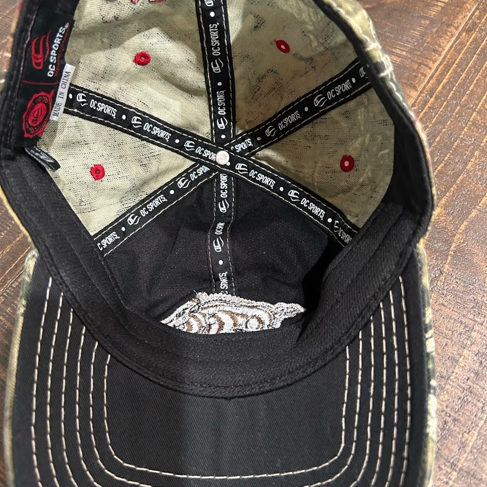 Arkansas Razorbacks Camo Print Cap - Picture 6 of 6